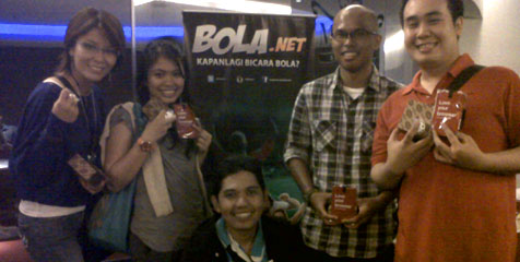 Euforia Nobar Bersama Bola.net di Blitzmegaplex GI