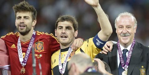 Del Bosque Sanjung Generasi Emas Spanyol Del Bosque Sanjung Generasi Emas Spanyol