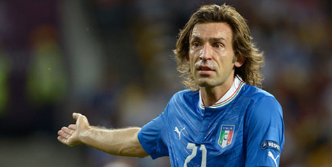 Pirlo: Italia Hanya Kalah Oleh Spanyol