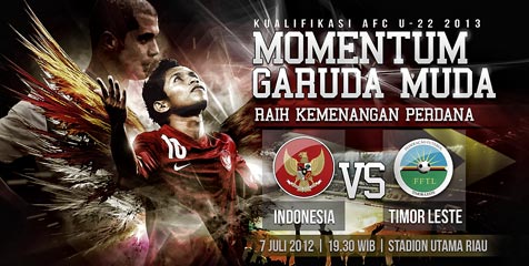 Starting Line Up Indonesia vs Timor Leste