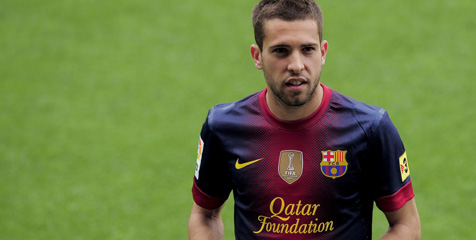 Fabregas Khawatirkan Kondisi Fisik Jordi Alba