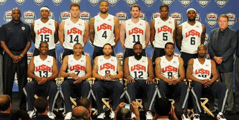 Inilah 12 Pebasket Amerika Serikat Untuk Olimpiade London