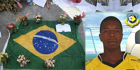 Pesepakbola Brasil Meninggal di Lapangan Pesepakbola Brasil Meninggal di Lapangan
