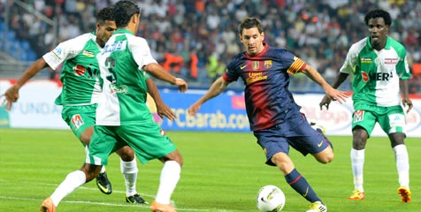 Review: Messi Pimpin Pesta Barcelona