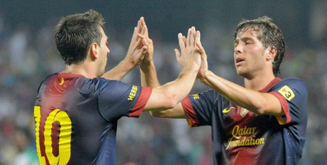 Messi: Barca Belum Seratus Persen