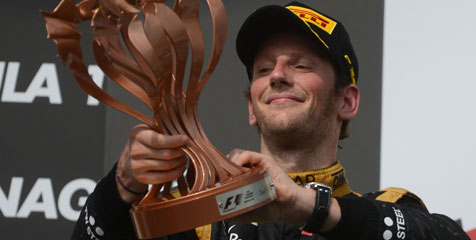 Raih Tiga Podium, Grosjean Langsung Targetkan Kemenangan