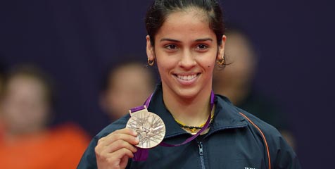 Beruntung, Nehwal Raih Medali Pertama India