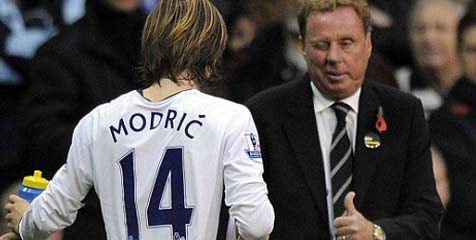 Redknapp: Spurs Janjikan Modric Bisa ke Madrid