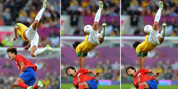 Highlights Olimpiade London 2012: Brasil 3-0 Korea Selatan