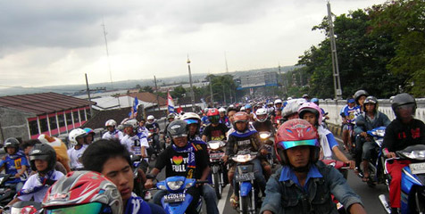 Kepolisian Tak Toleransi Konvoi Aremania