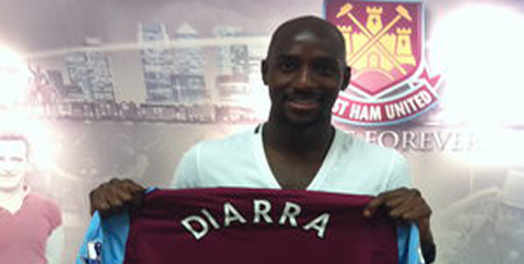 West Ham Resmi Dapatkan Alou Diarra