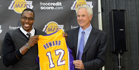 LA Lakers Kontrak Dwight Howard Dari Orlando Magic