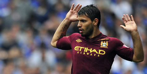 Aguero Berdoa Agar City Juara EPL Lagi