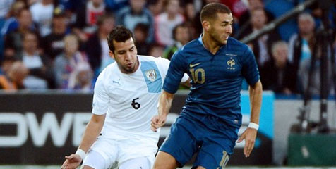 Friendly: Skor Kacamata Akhiri Duel Prancis vs Uruguay