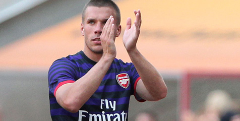 Podolski: Tanpa RVP, Arsenal Tetap Kompetitif