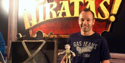 Iniesta Jadi Dubber Film Animasi