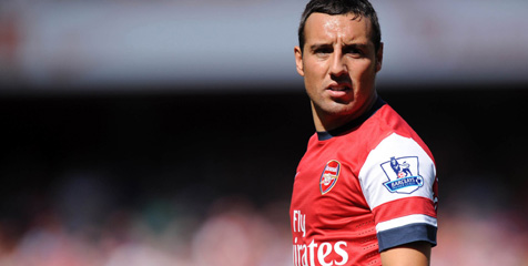 Chamberlain Sebut Cazorla Aset Berharga Arsenal