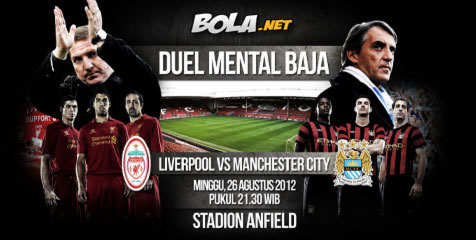 Preview: Liverpool vs Manchester City, Duel Mental Baja