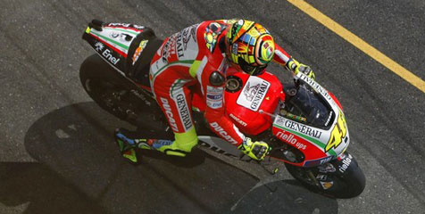 Bakal Start Dari Posisi Keenam, Rossi Senang Bisa Lebih Cepat