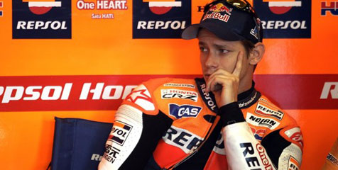 Masih Cedera, Stoner Targetkan Membalap di MotoGP Australia