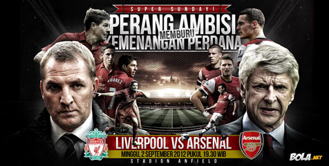 Preview: Liverpool vs Arsenal, Buru Kemenangan Perdana Preview: Liverpool vs Arsenal, Buru Kemenangan Perdana
