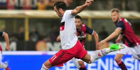 Review: Hattrick Pazzini Antar Milan Bekuk Bologna