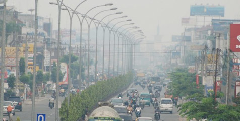 Kabut Asap Ancam Pelaksanaan PON XVIII Riau