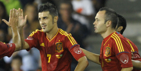 Villa Bahagia Cetak Gol Lagi Bagi Spanyol