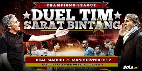 Laga Madrid vs City Catat Rekor Baru