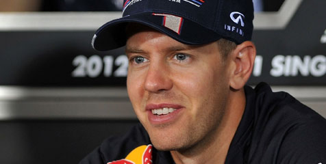 Vettel Kuasai Latihan Pertama F1 GP Singapura