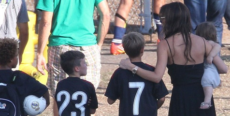 The Beckhams dan Sepakbola