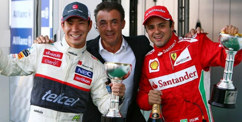 Massa Sukses Raih Podium Pertama Sejak Tahun 2010