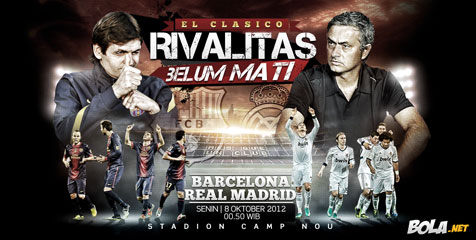 Line Up: Barcelona vs Real Madrid