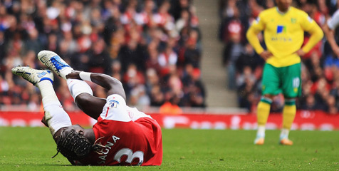 Sagna Kembali Berlatih Bersama Arsenal