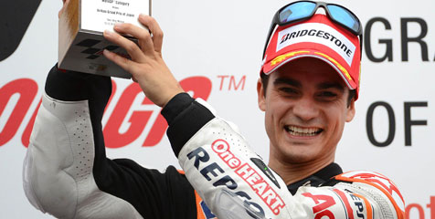 Alami Chatter Sepanjang Balapan, Pedrosa Puas Bisa Menang