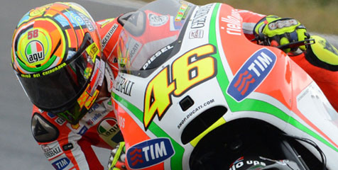 Rossi: Finis Ketujuh Adalah Hasil Maksimal Ducati