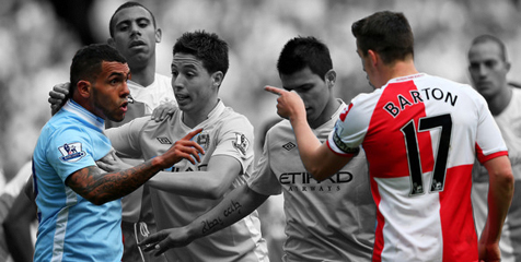 Barton Sebut Tevez Mata Duitan