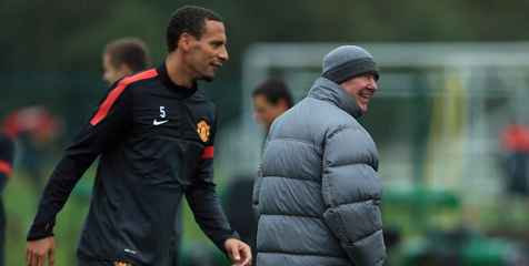 Kontra Braga, Fergie Simpan Evra-Ferdinand Kontra Braga, Fergie Simpan Evra-Ferdinand