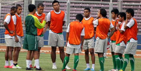 Sebelum Libur, Timnas Latihan Terakhir di Ancol