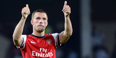 Podolski Waspadai Kekuatan Schalke