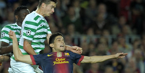 Lawan Celtic, Vilanova Sengaja Pasang Bartra