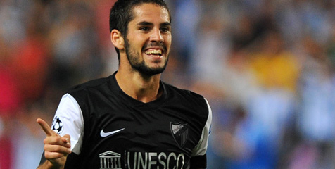 Diburu ManCity, Malaga Tawari Isco Kontrak Baru