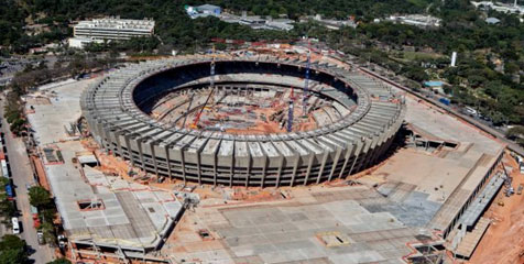 FIFA Khawatirkan Pembangunan Stadion di Brasil