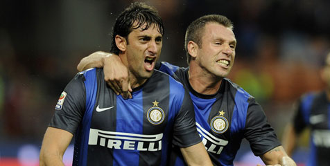Milito Sanjung Palacio dan Cassano