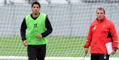 Rodgers Beruntung Miliki Suarez di Liverpool