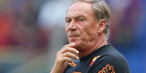 Zeman Inginkan Kemenangan Atas Lazio