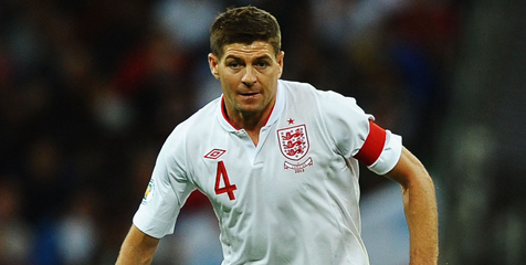 Gerrard Nervous Jelang Laga ke-100 Bagi Inggris