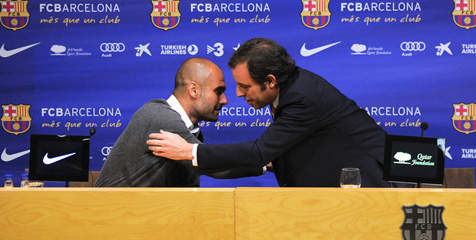 Barca Khawatir Guardiola Terima Pinangan City