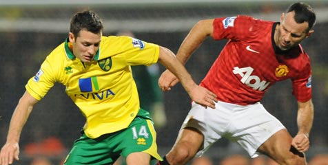 Review: Norwich Cegah MU Kembali ke Puncak