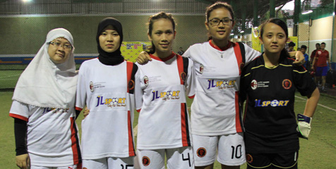 Empat Club Futsal Wanita Ikuti Bolanet Cup 2012